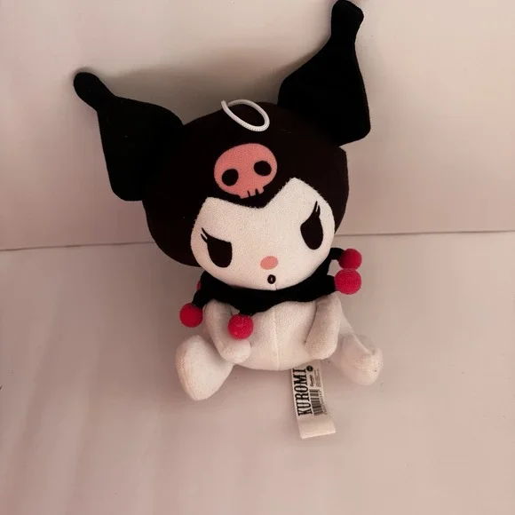 New Sanrio Kuromi 8" Plush Stuffed Animal. So Soft! - Picture 5 of 5